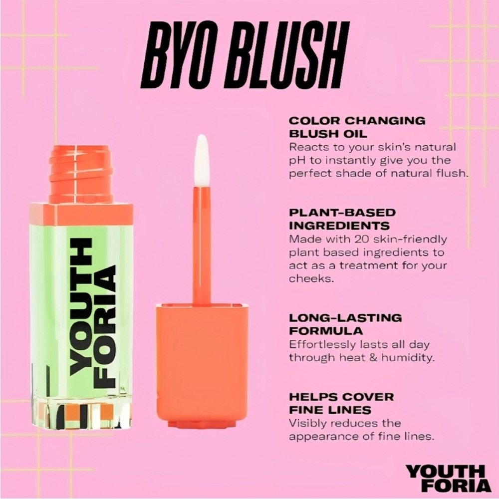 Youthforia Color Changing Blush Oil -new - Picture 2 of 9